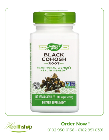 Black Cohosh Root 540 mg - 180 Veg Capsules