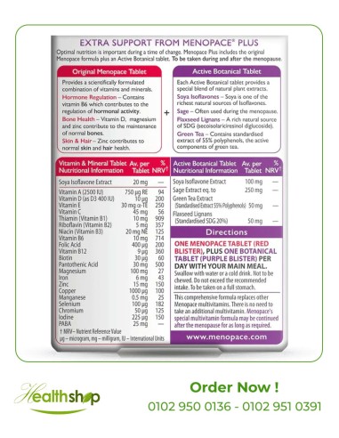 MENOPACE Plus -  56 Tablets