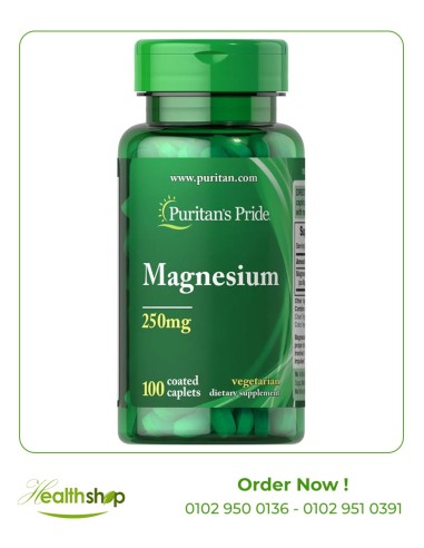 Magnesium 250 mg / 100 Capsules