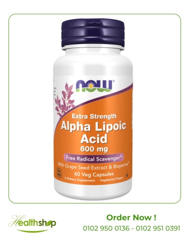 Alpha Lipoic Acid 600mg - 60 Capsules