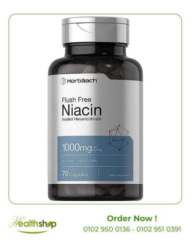 Flush Free Niacin 1000mg - 70 Capsules
