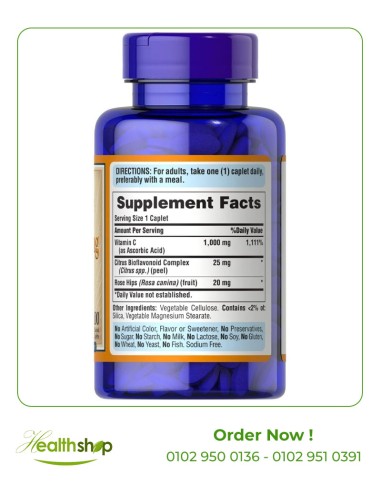 Vitamin C 1000 mg with Bioflavonoids & Wild...