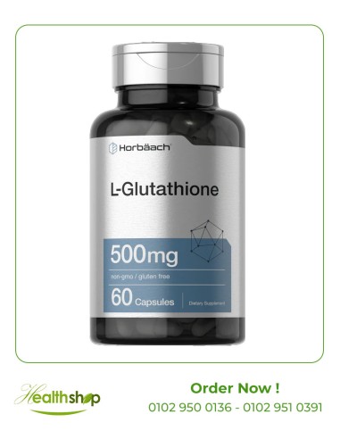 L-Glutathione 500mg - 60 Capsules
