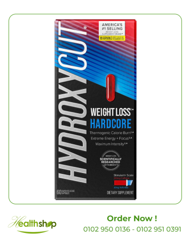 Hydroxycut Hardcore - Energy Pills To Lose Weight - Metabolism Booster - 60 Pills