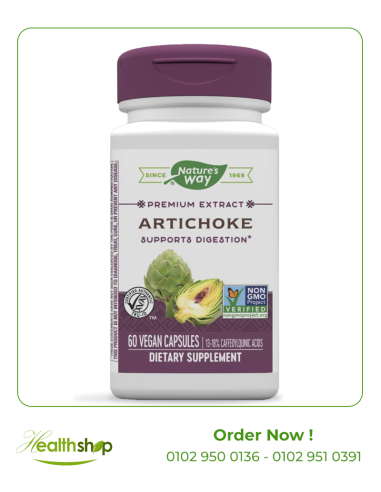 Premium Extract Artichoke - Supports Digestion - 60 Vegan Capsules