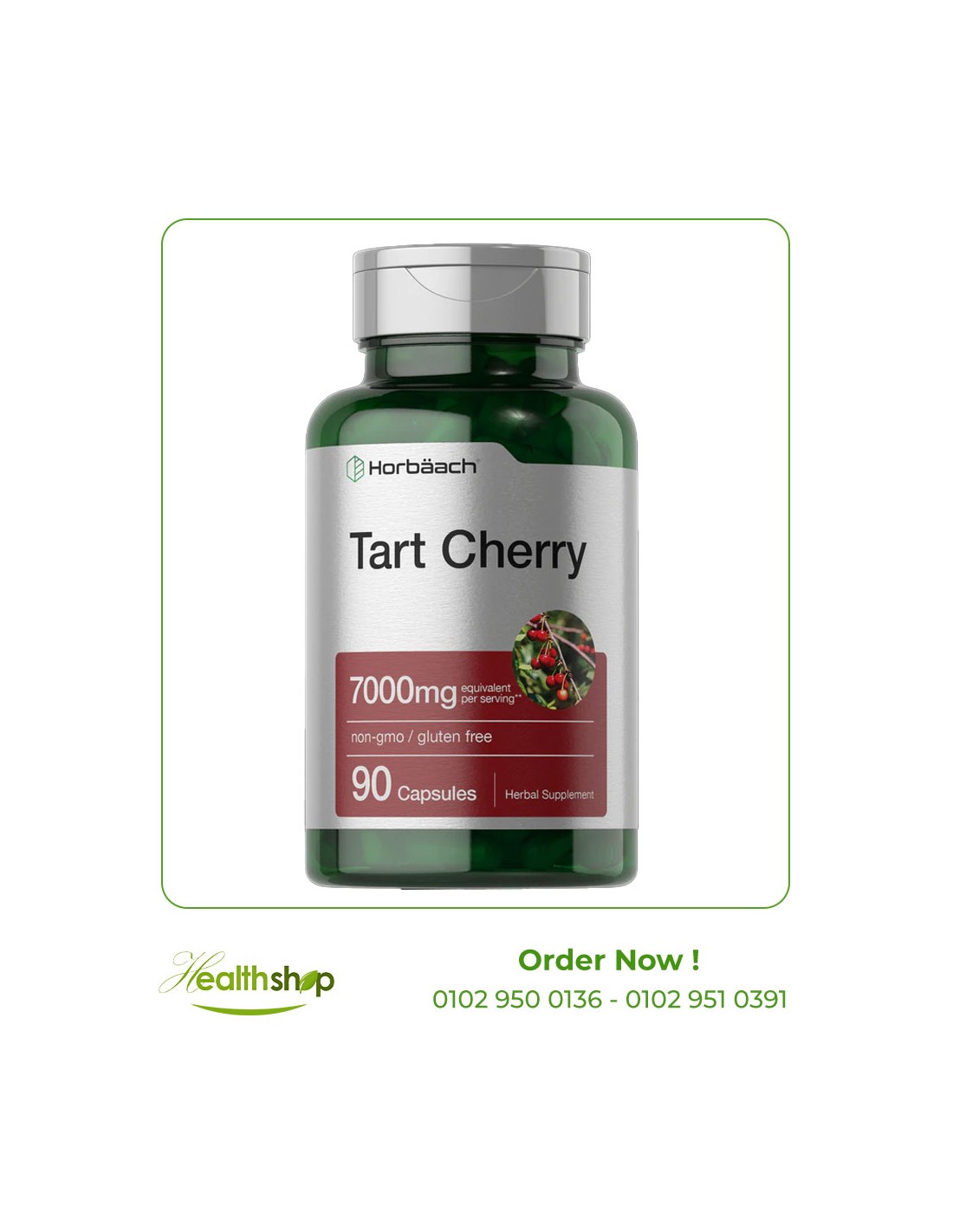 Tart Cherry Extract 7000mg 90 Capsules