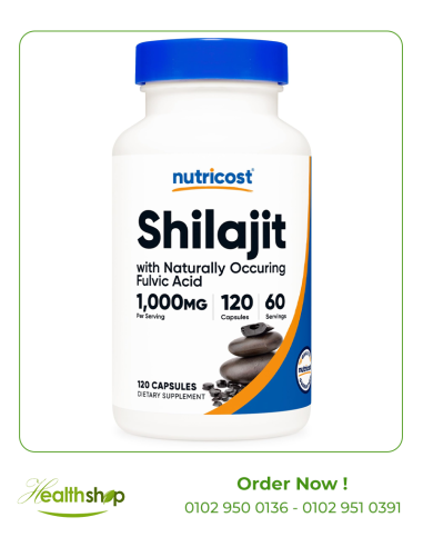 Nutricost Shilajit 1000 mg -120 Capsules