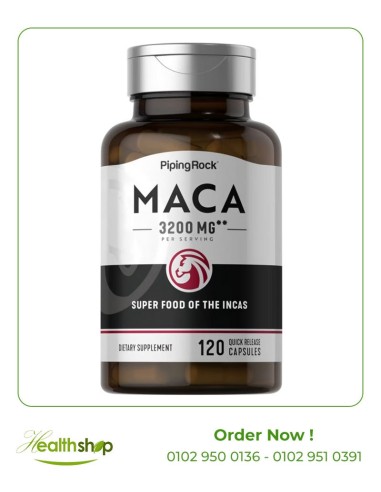 Maca 3200 mg -  120 Quick Release Capsules