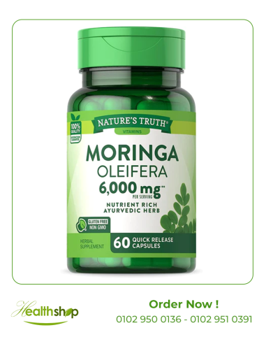 Moringa Oleifera 6,000 mg - 60 Quick Release Capsules