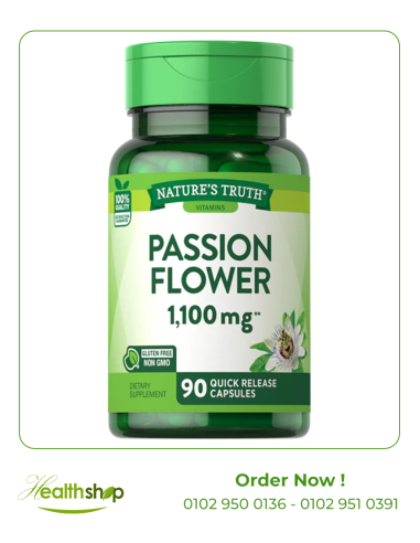 PASSION FLOWER EXTRACT 1100 MG - 90 Quick Release Capsules