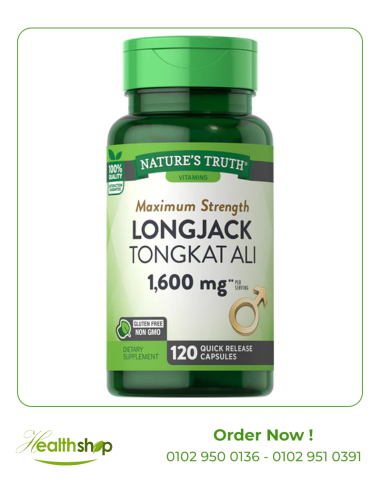 Longjack Tongkat Ali 1600mg - 120 Quick Release Capsules