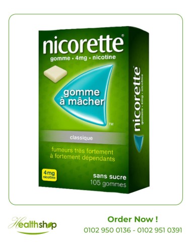 Nicorette Classique / Original, 4mg 105 gum