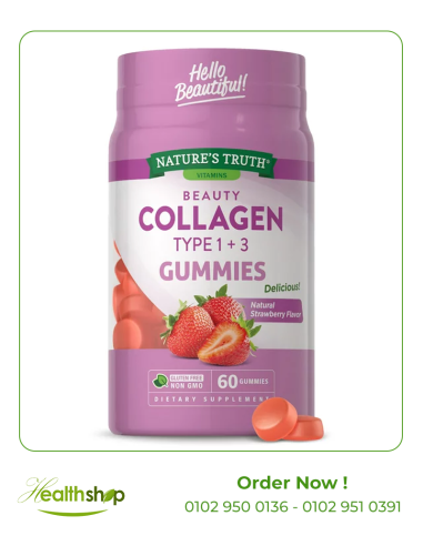 Beauty Collagen Gummies Type 1 and 3 - 60 Count