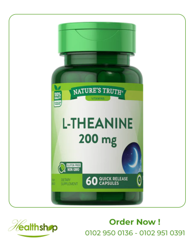 L-Theanine 200 mg - 60 Quick Release Capsules