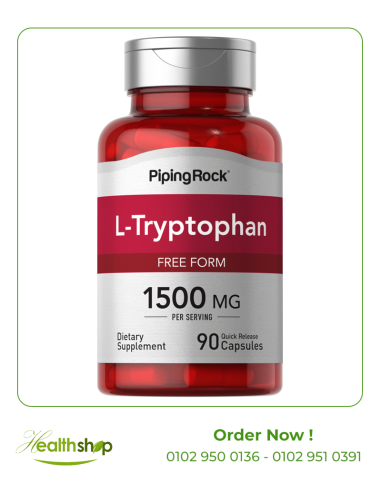 L-Tryptophan 1500 mg (per serving) - 90 Quick Release Capsules