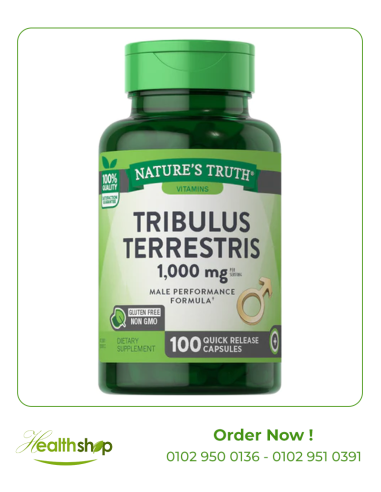 Tribulus Terrestris 1,000 mg - 100 Quick Release Capsules