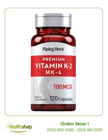 Vitamin K2 MK-4 100 mcg - 120 Capsules