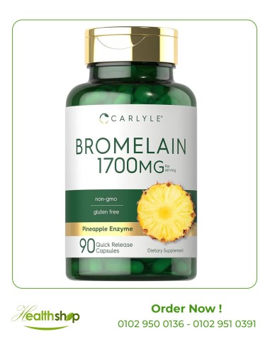Bromelain Pineapple Enzyme 1700 mg - 90 Capsules