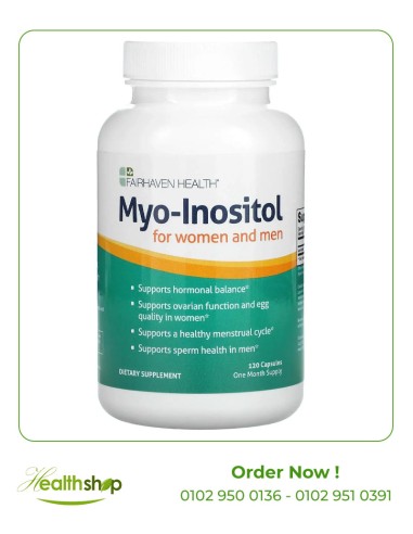 Myo-Inositol 2000 mg - 120 Capsules