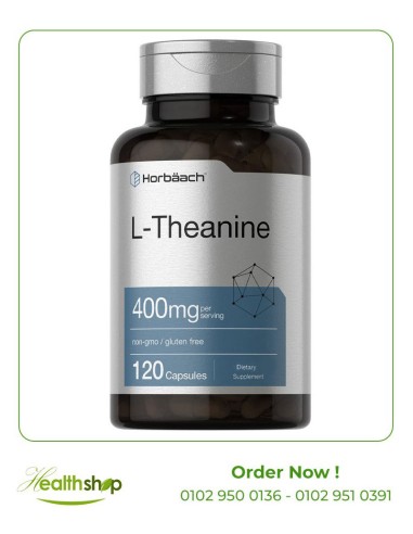 L-Theanine 400mg - 120 Capsules