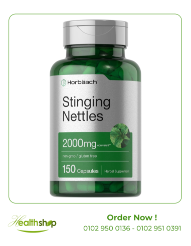 Horbäach Stinging Nettle Leaf Capsules 2000mg - 150 Count