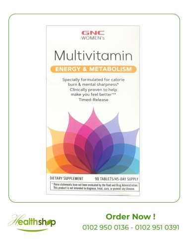 GNC Women's Multivitamin Energy & Metabolism - 90 Capsules