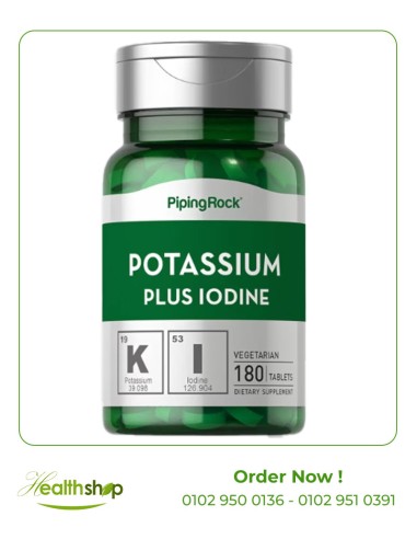 Potassium Plus Iodine - 180 Tablets