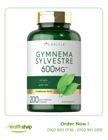 Gymnema Sylvestre Leaf Extract 600 mg | 200 Capsules