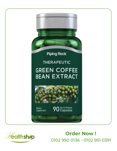 Green Coffee Bean Extract, 400 mg - 90 Quick Release Capsules