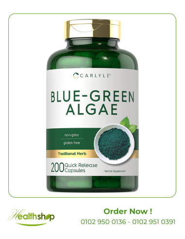 Blue Green Algae (Chlorella) 500mg - 200 Quick Release Capsules