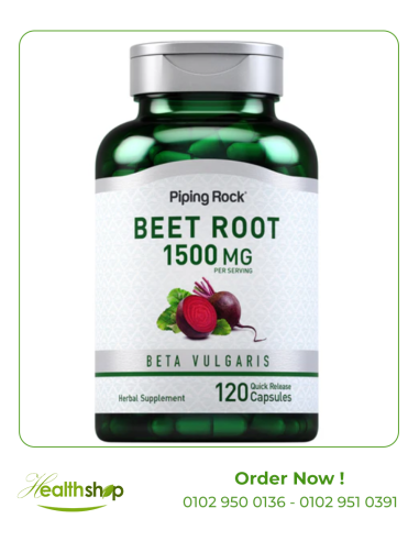 Beet Root, 1500 mg (per serving) - 120 Quick Release Capsules