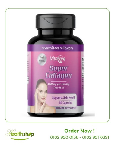 Vitacare Super Collagen 3000mg - 60 Capsules