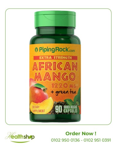 African Mango 1220 mg with Green Tea - 90 Capsules