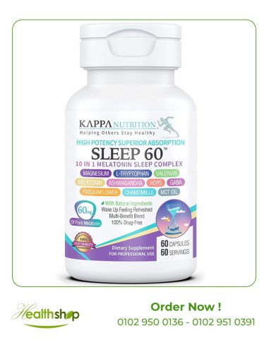 Kappa Sleep 60 - Sleep Aid - 60 Capsules