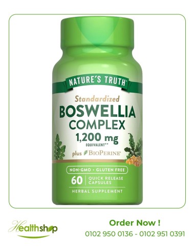 Boswellia Complex 1200mg with BioPerine - 60 Capsules