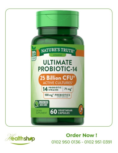 PROBIOTICS 14 - 25 BILLION - 60 CAPSULES