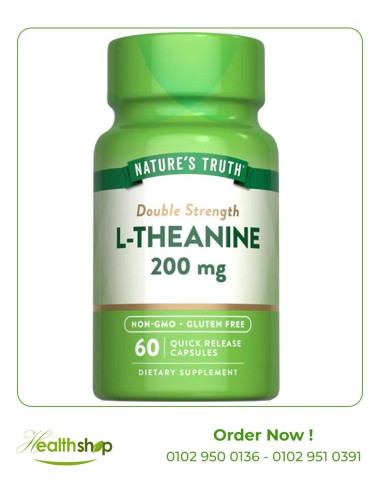 L-Theanine 200 mg - 60 Quick Release Capsules