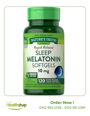 MELATONIN 10 MG - 120 SOFTGELS