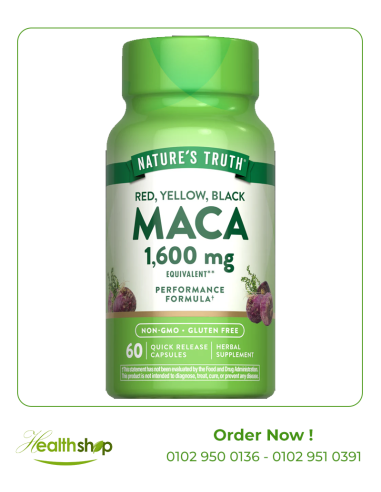 Maca 1,600 mg - 60 Quick Release Capsules