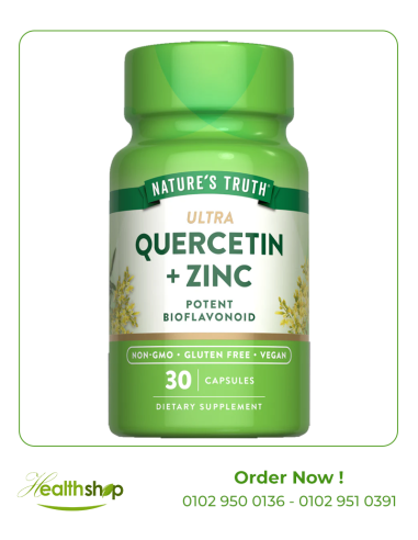 Quercetin + Zinc - 30 Quick Release Capsules