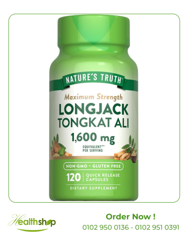 Longjack Tongkat Ali 1600mg - 120 Quick Release Capsules