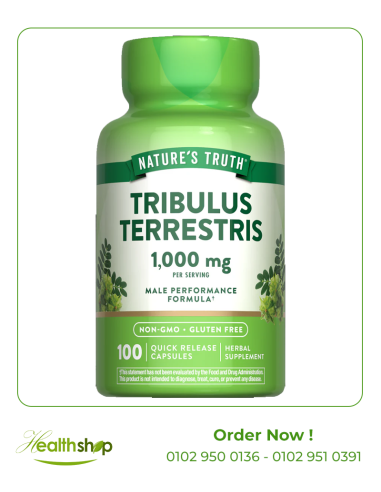 Tribulus Terrestris 1,000 mg - 100 Quick Release Capsules