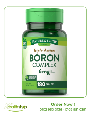 Triple Action Boron Complex 6 mg  - 180 tablets