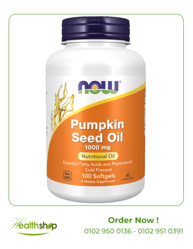 Pumpkin Seed Oil 1000 mg - 100 Softgels