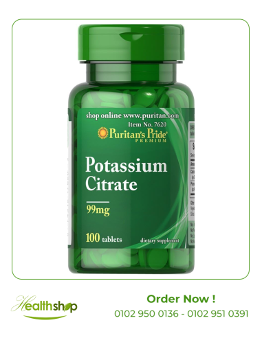 Potassium Citrate 99 mg - 100 Tablets