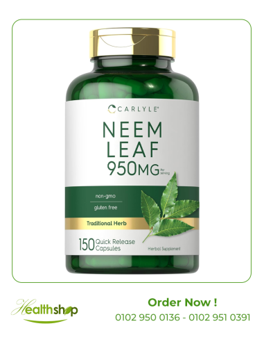 Carlyle Neem Leaf  950mg - 150 Powder Capsules