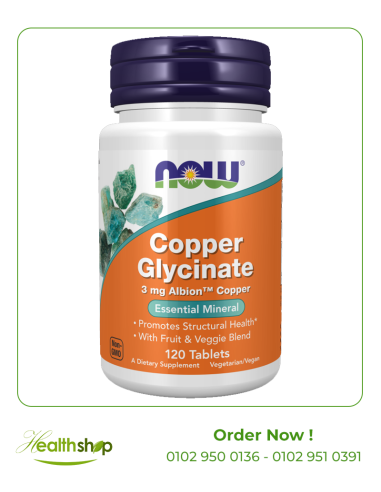 Copper Glycinate - 120 Tablets