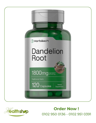 Dandelion Root Supplement 1800mg - 120 Capsules