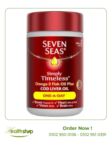 Seven Seas Cod Liver Oil One-a-Day - 60 Capsules