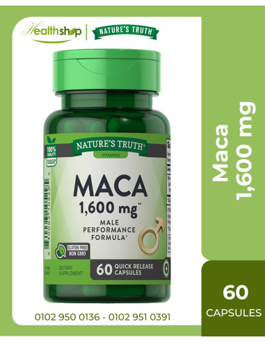 Maca 1,600 mg - 60 Quick Release Capsules